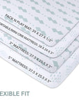 Pack N Play | Portable Crib Sheet Set