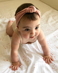 2 Pack Cotton Muslin Swaddle Blanket - Pink Raindrops