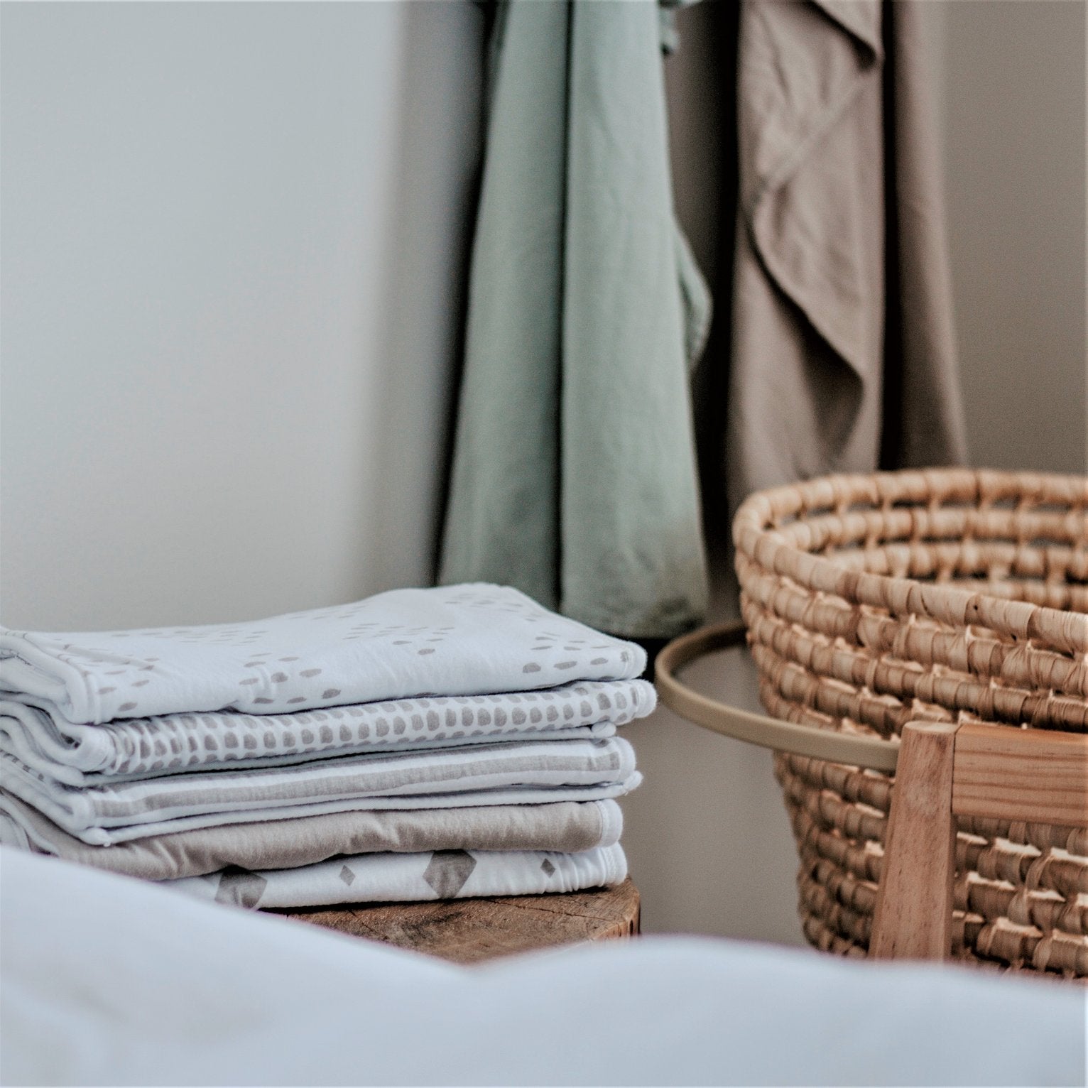 Reversible Burp Cloths
