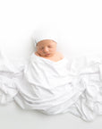 stretchy baby hat duo