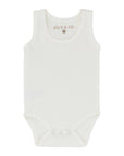 white ribbed sleeveless undershirt