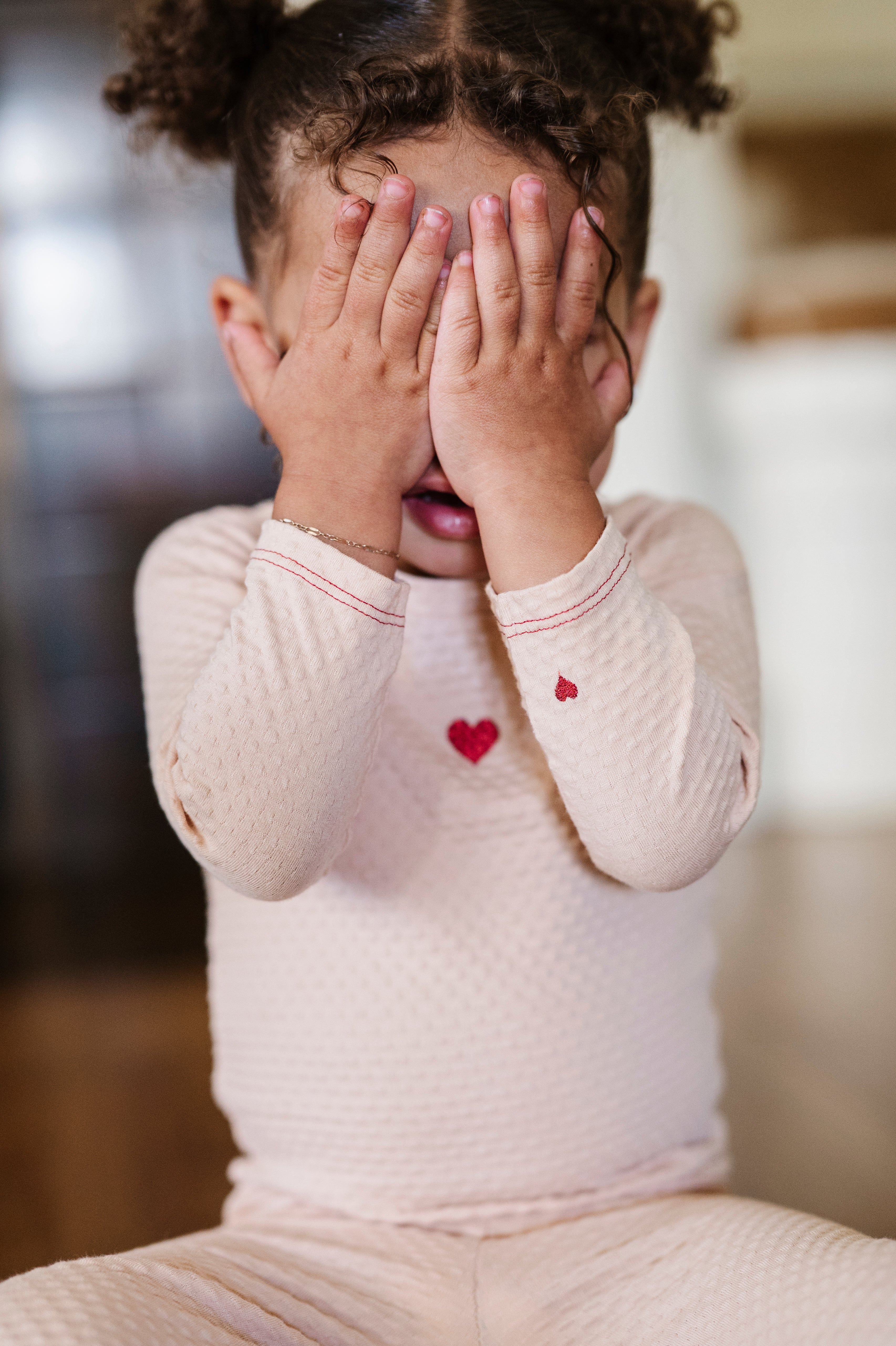 Embroidered Metallic Heart & Star Collection