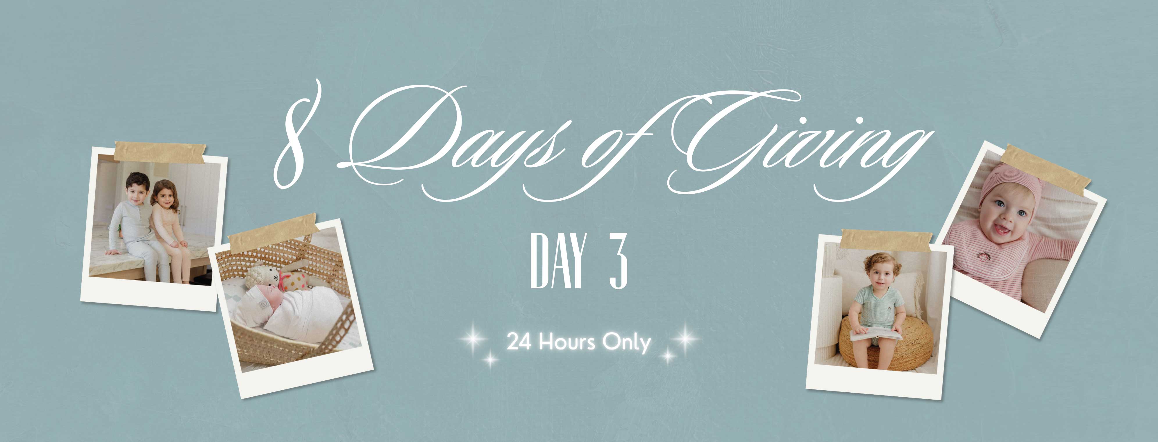 Day 3 of 8 Days of Gifting