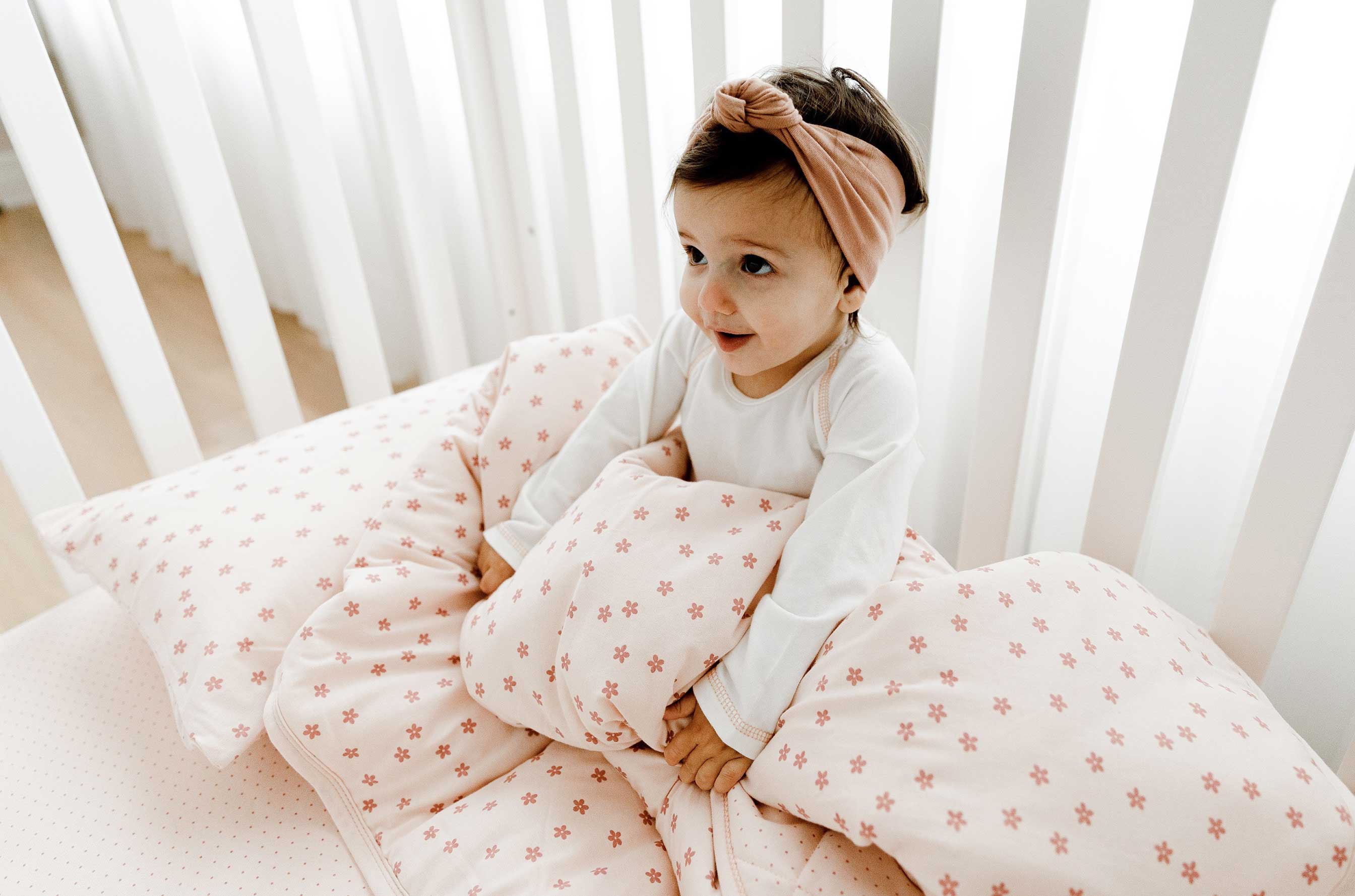 Three Piece Baby Crib Set