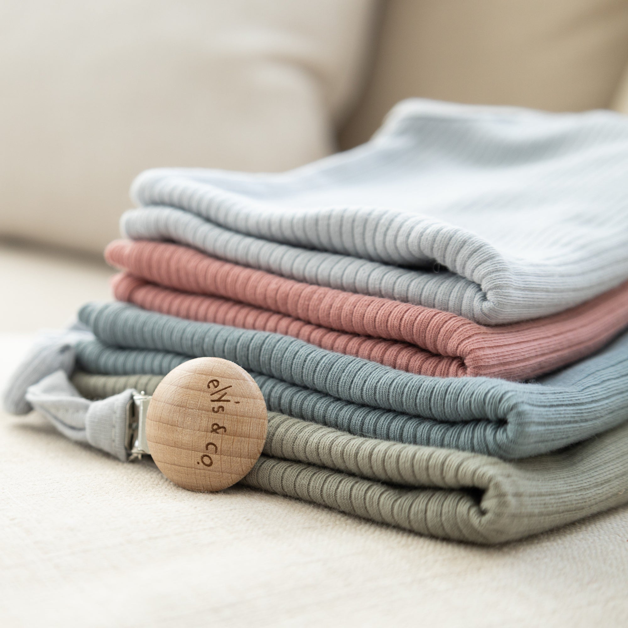 Solid Ribbed Collection - Ely's & Co.