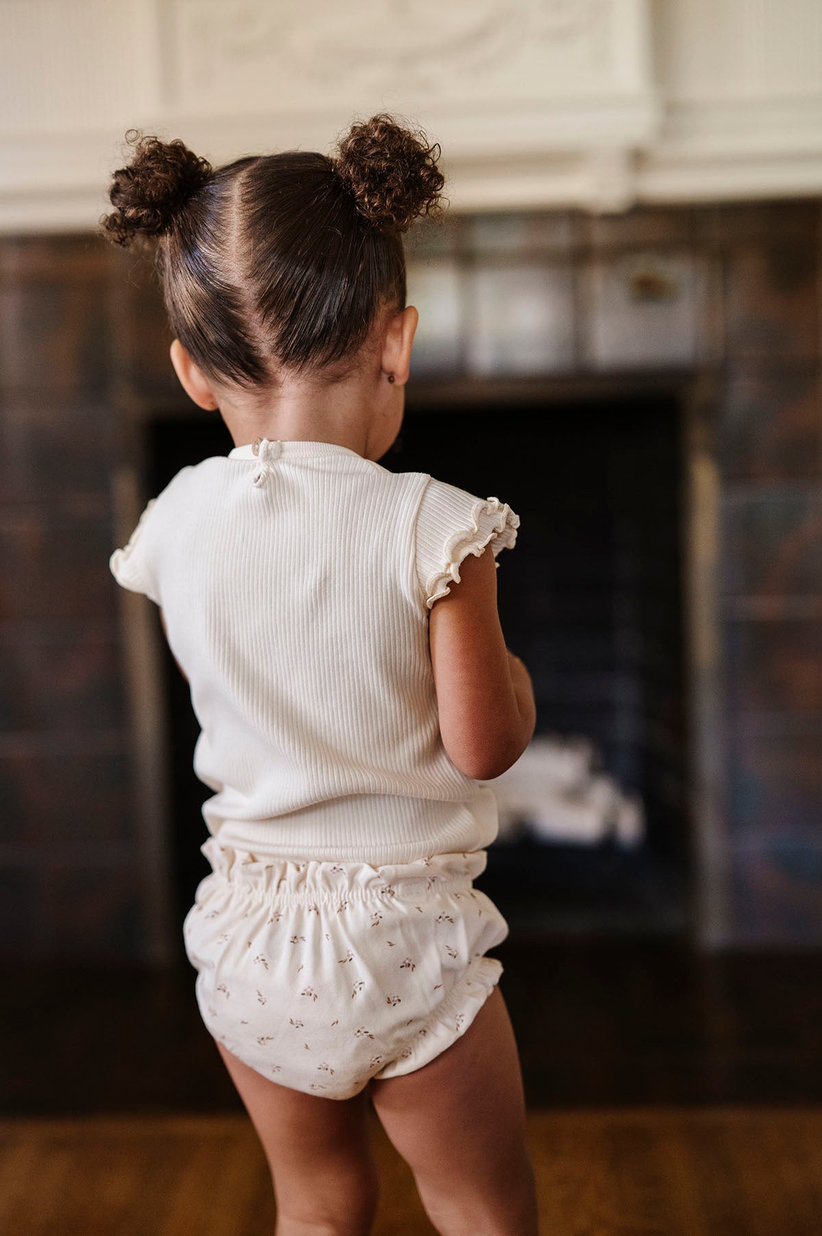 Cotton - Printed Floral - Tshirt &amp; Bloomer