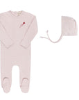 Organic French Terry Kite & Propeller Collection - Footie + Bonnet