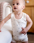 Ribbed Cotton - Tulip Collection - Tank Rompers