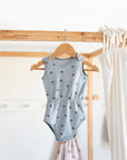 Terry/Ribbed Cotton - Cherry Collection - Tank Romper