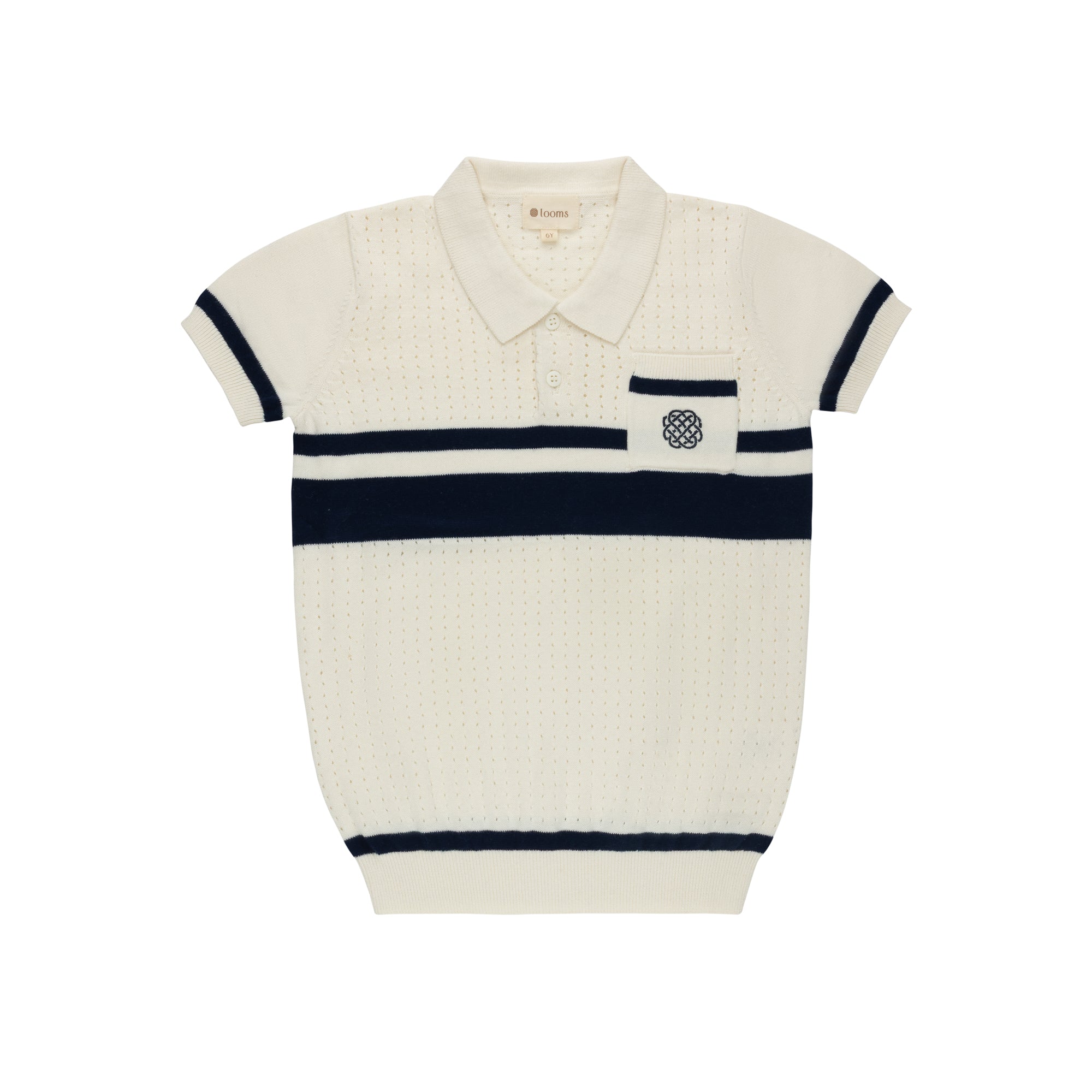 日本製 MILK BOY wet design polo shirts Boys Mesh Knit Polo | Storybook Collection | Looms Knits – Ely's & Co.