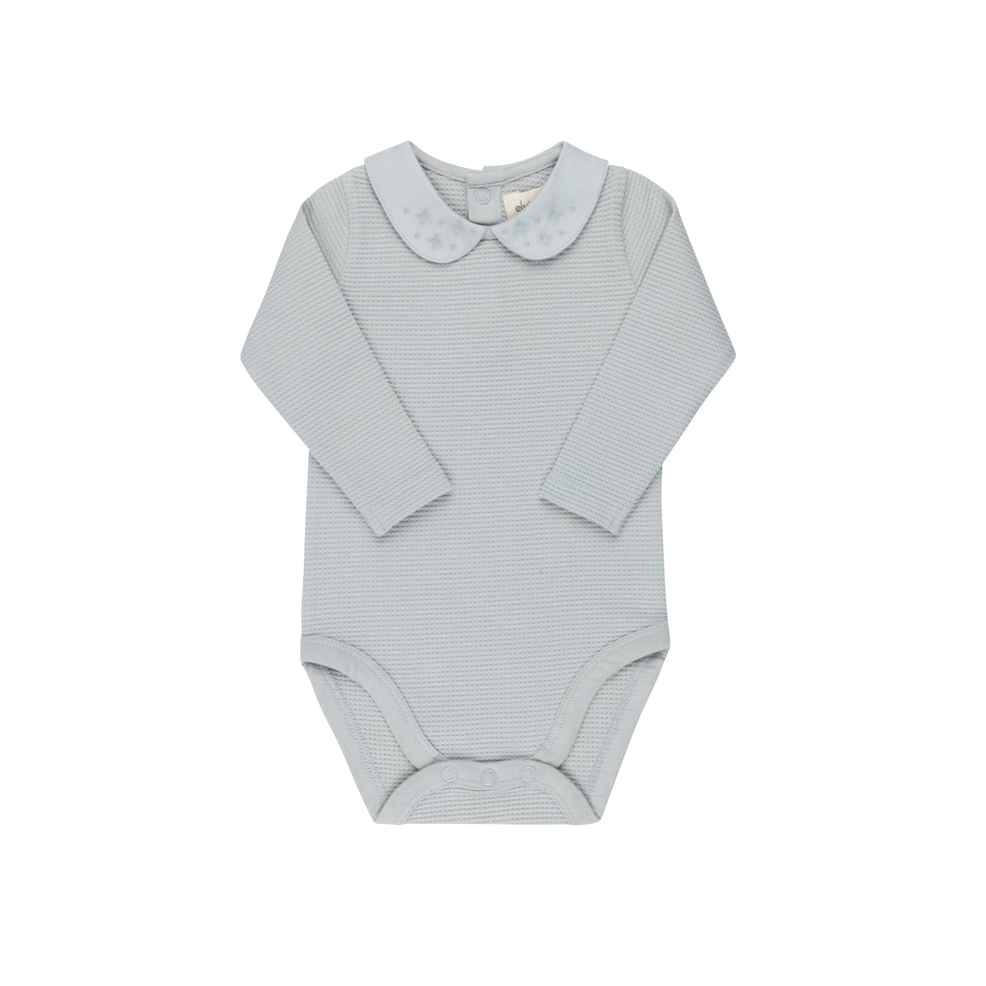 Embroidered Collar Collection - Bodysuit and Overalls