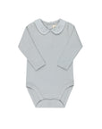 Embroidered Collar Collection - Bodysuit and Overalls