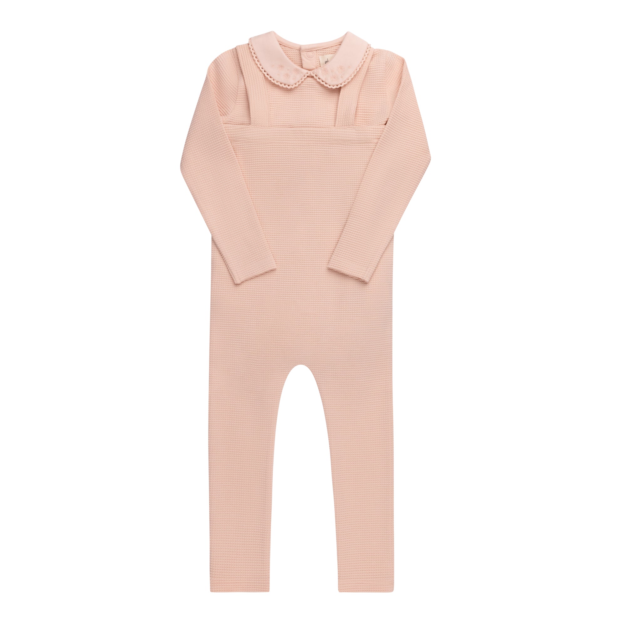 Embroidered Collar Collection - Bodysuit and Overalls
