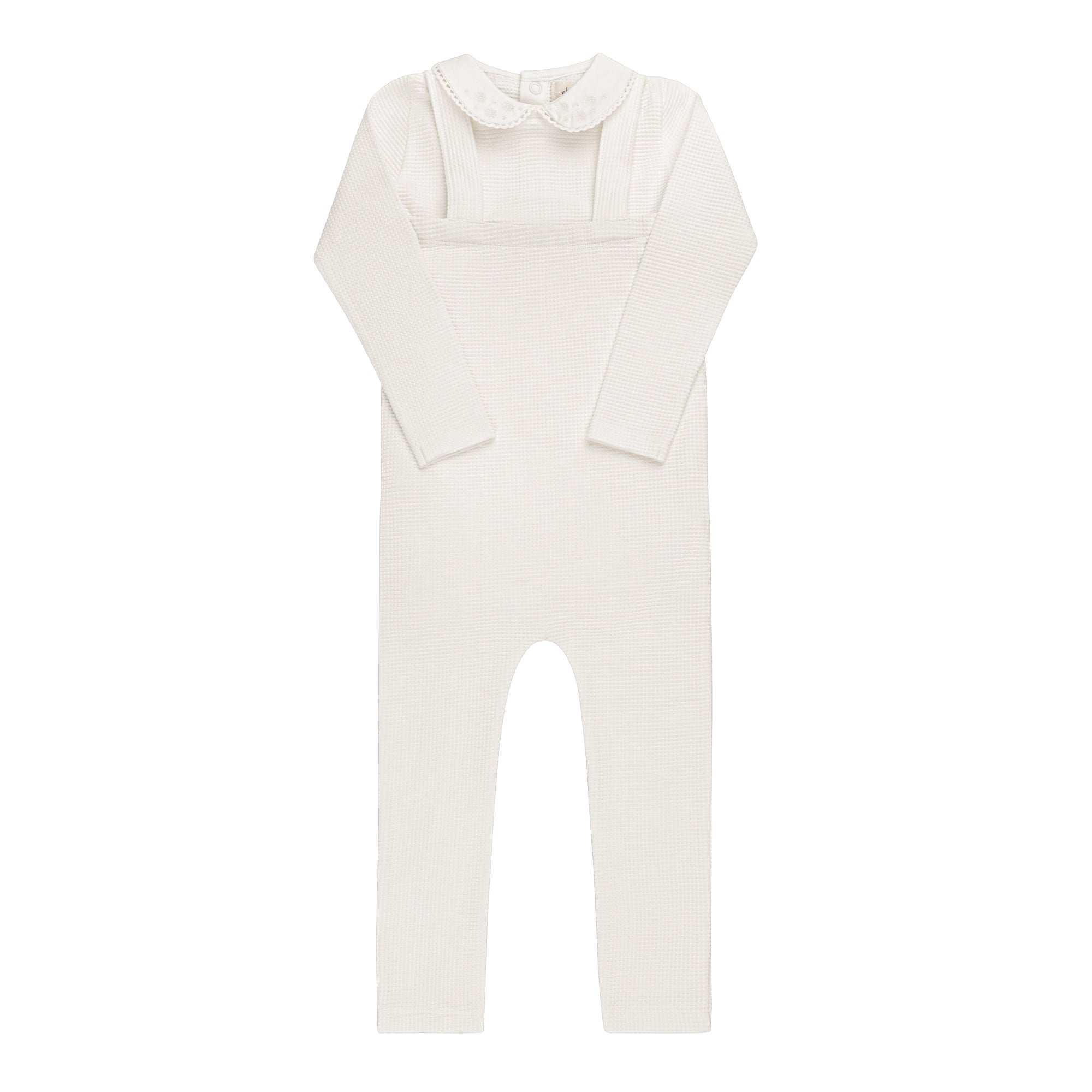 Embroidered Collar Collection - Bodysuit and Overalls