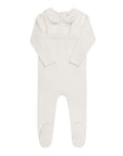 Embroidered Collar Collection - Bodysuit and Overalls