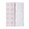 Floral Plaid Collection – Waterproof Pack n Play Sheets – Pink