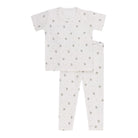 Toddler floral print pajamas set