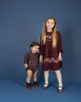 Stitch Embroidered Wool Collection - Romper