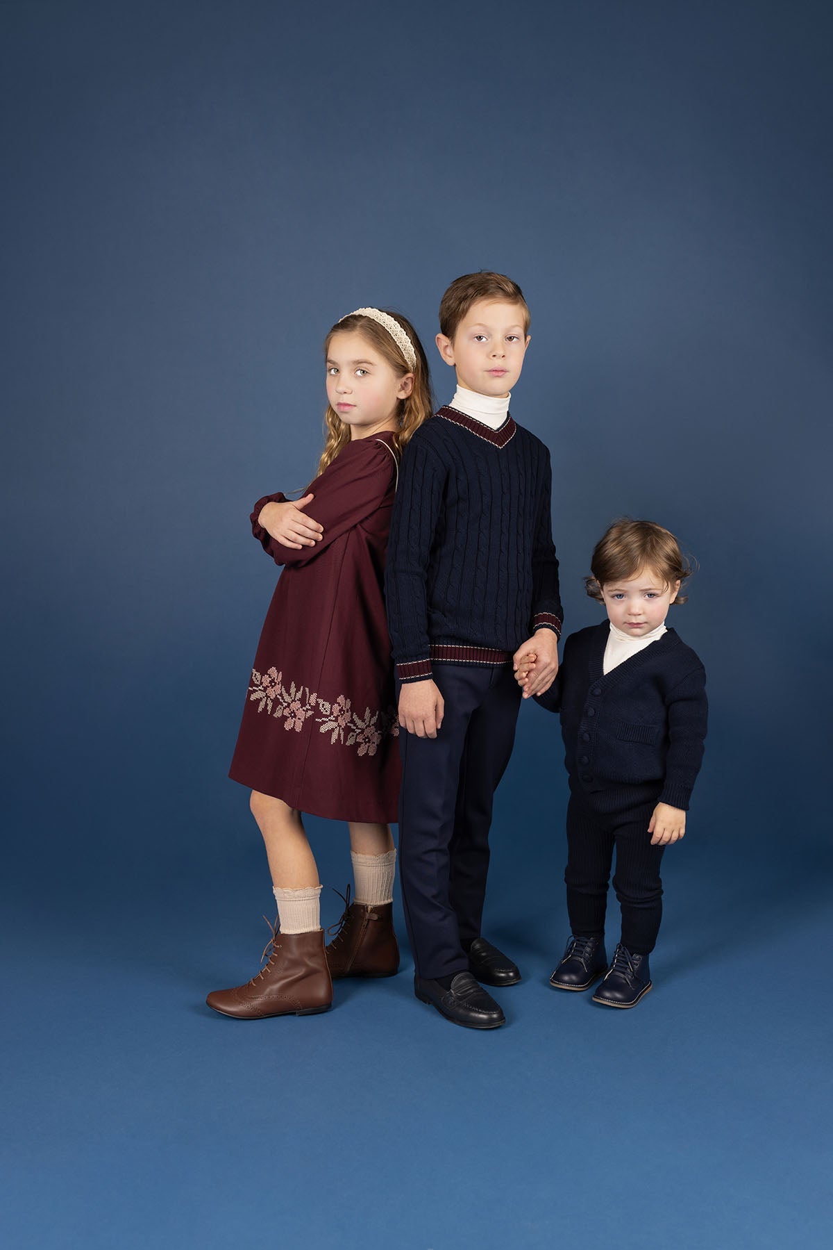 Stitch Embroidered Wool Collection - Romper