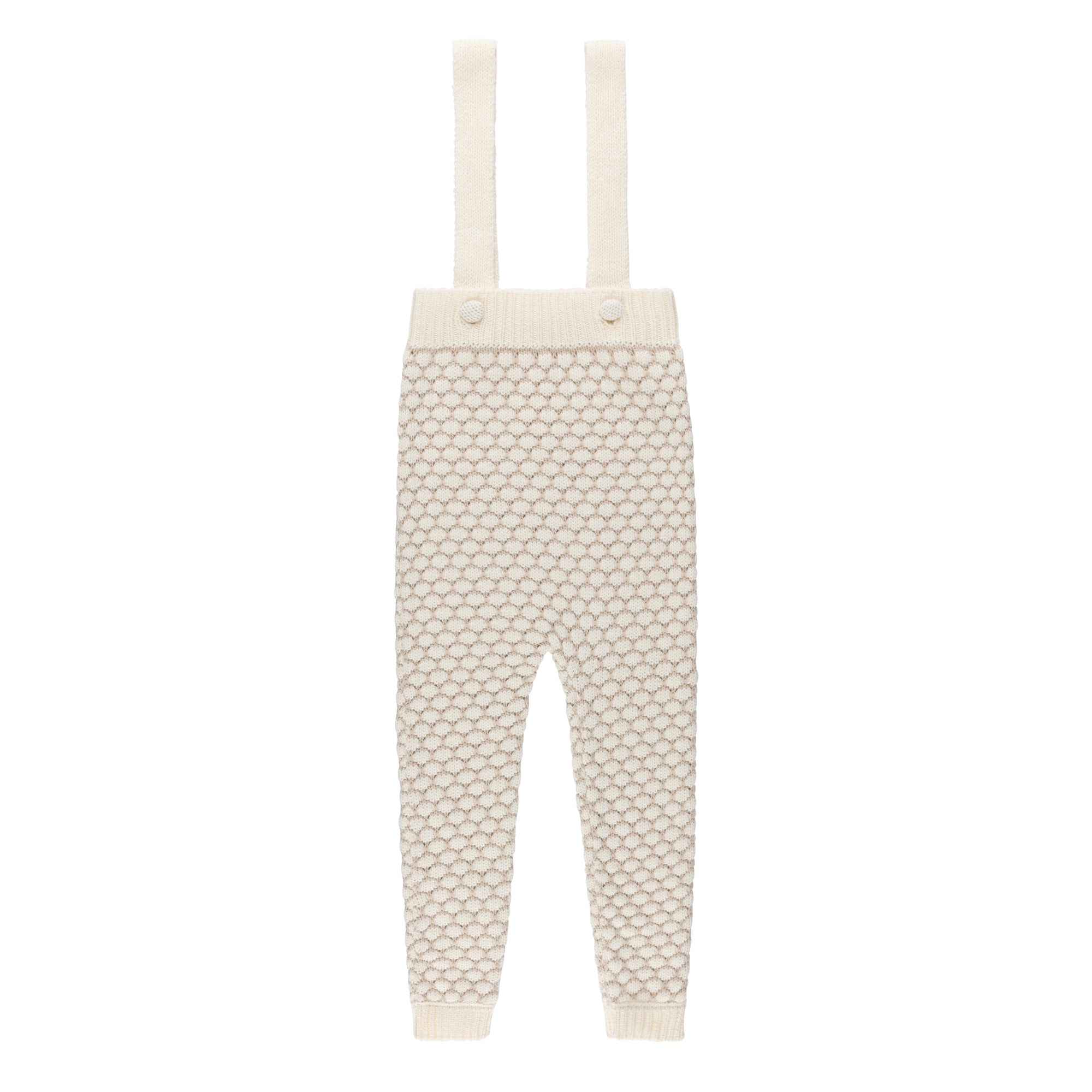 Popcorn Knit Collection - Overalls