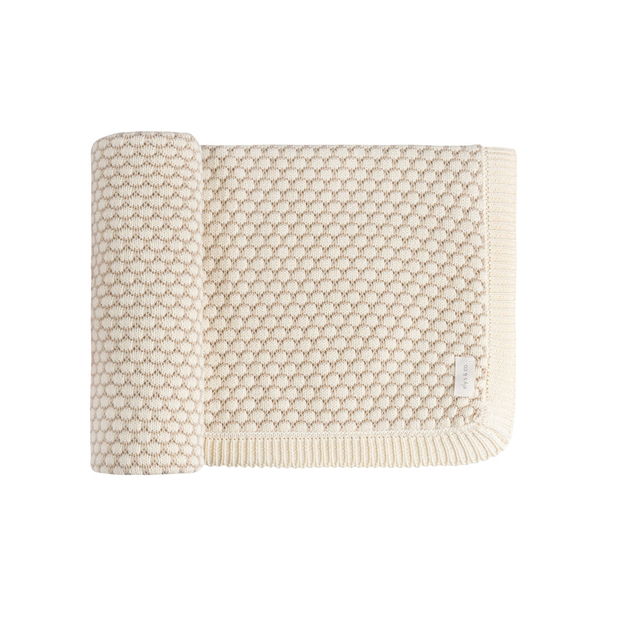 Popcorn Knit Collection - Blankets