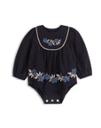 Stitch Embroidered Wool Collection - Romper