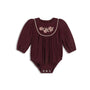 Stitch Embroidered Wool Collection - Romper