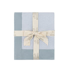 Gift ready Soft knit blanket - Dusty Blue