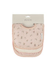 3 Pack Muslin Terry Bibs