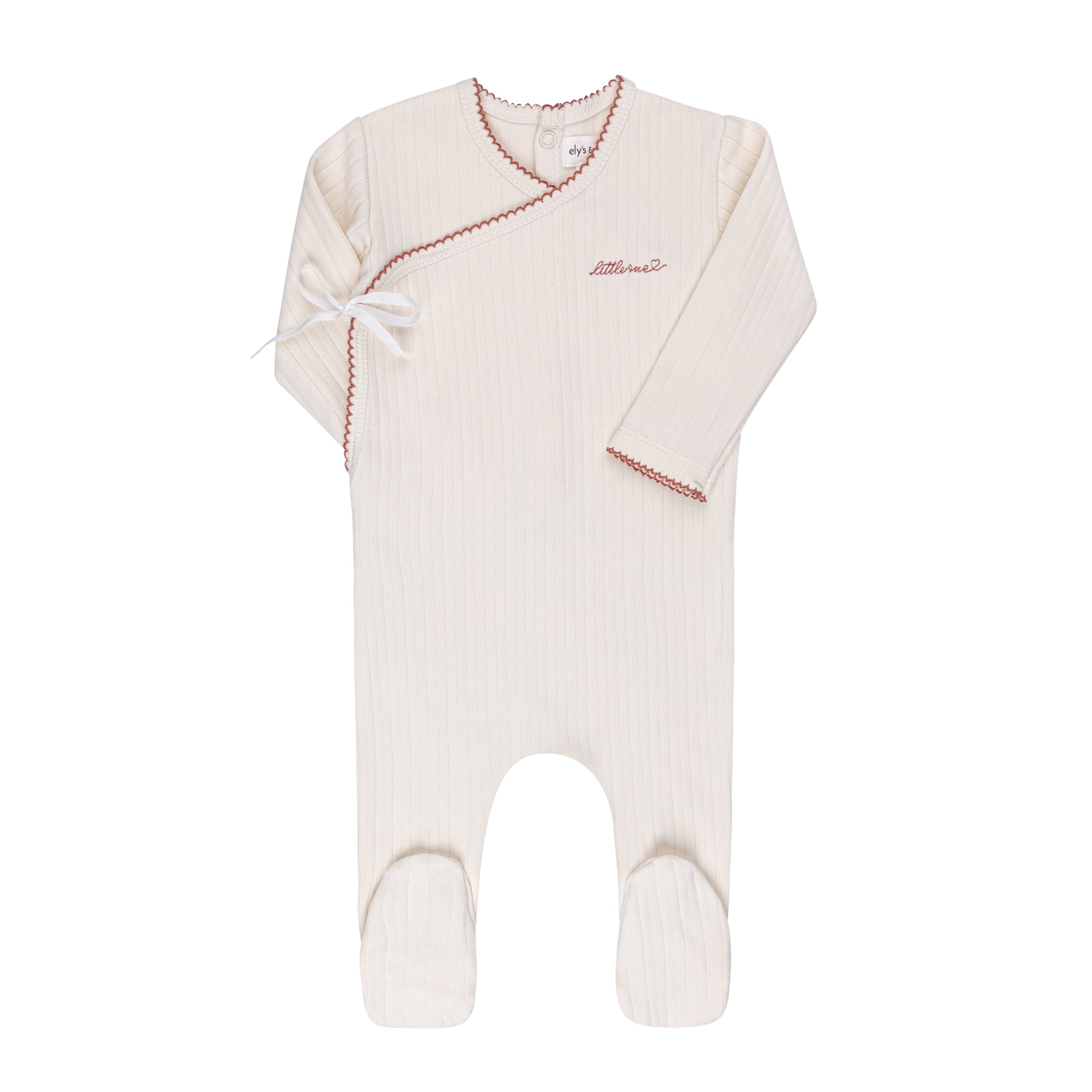 Cotton Little One Collection - Kimono Footie