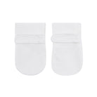 baby mittens white