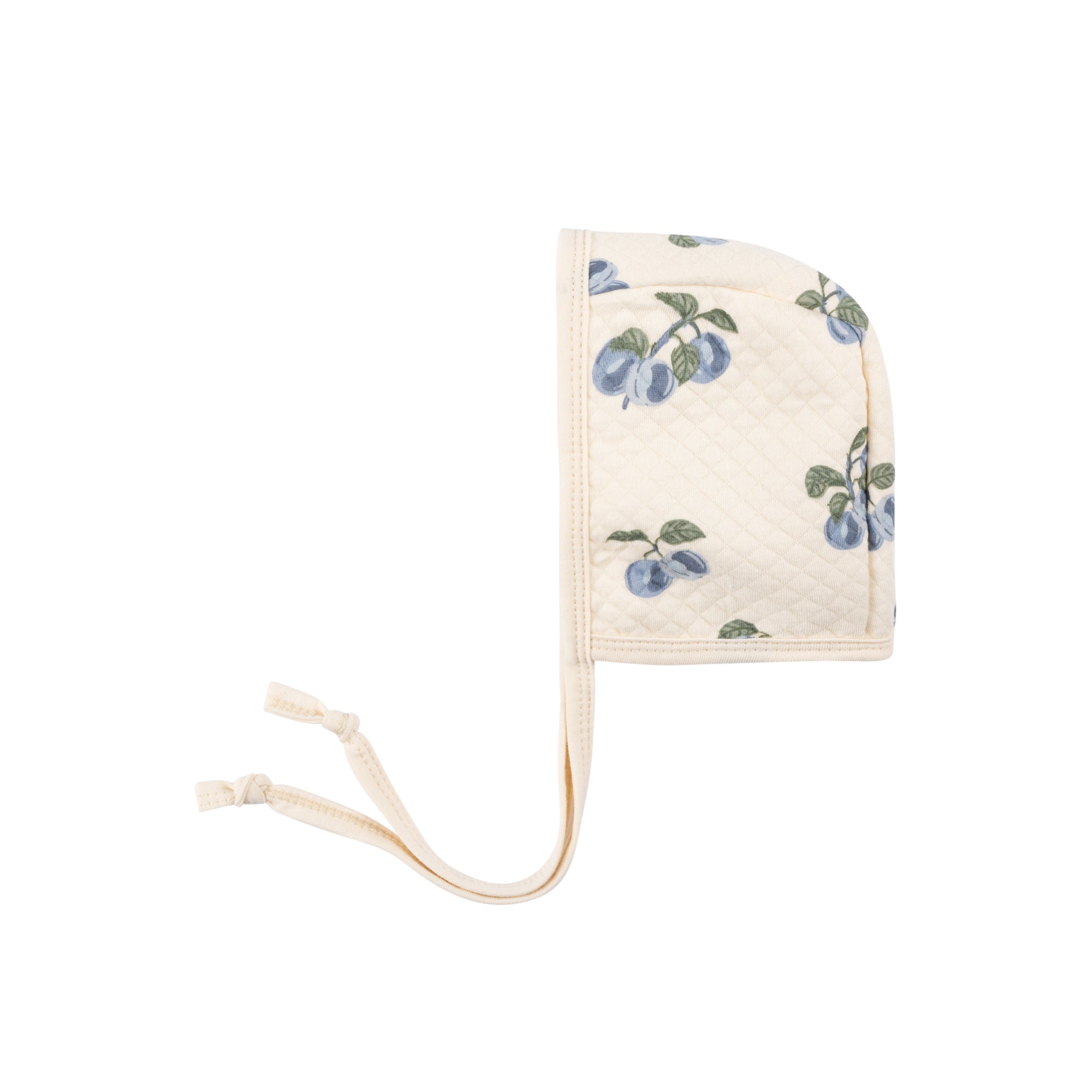 Quilted - Plum Print Kimono Collection - Bonnet