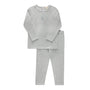 Embroidered Velour Collar Collection - Lounge Set