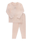 Embroidered Velour Collar Collection - Lounge Set