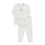 Embroidered Velour Collar Collection - Lounge Set
