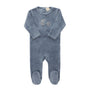 Velour Bicycle Collection - Footie
