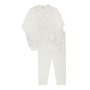 Velour Embroidered Floral Collection - Lounge Set