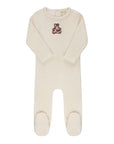 Velour Plaid Bear Collection - Footie