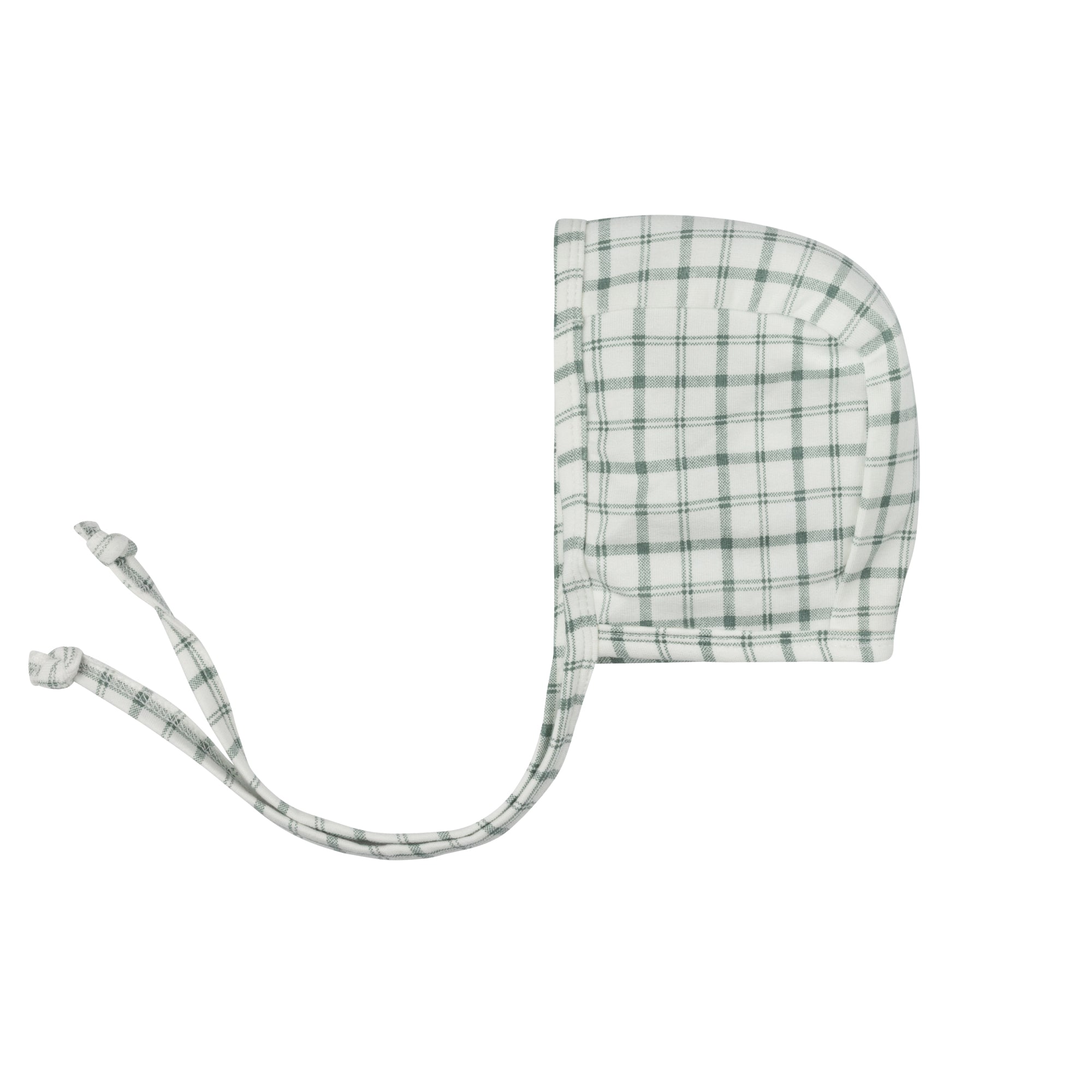 Modal French Terry Plaid Sheep Collection - Footie + Bonnet