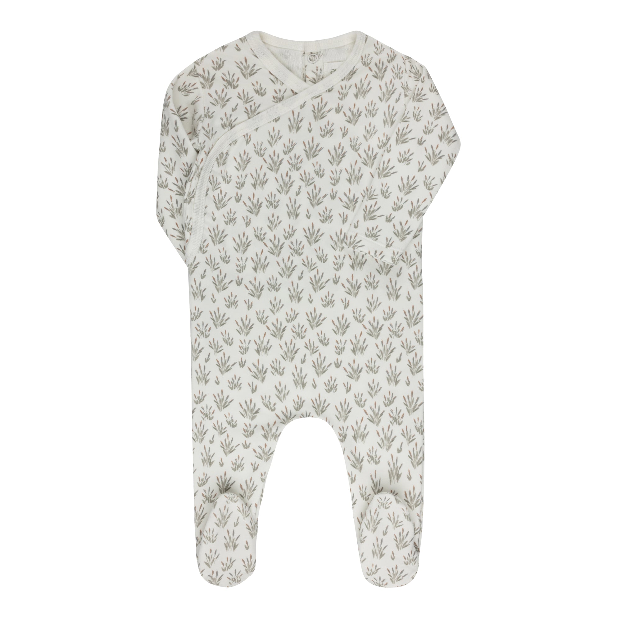 French Terry Blooms Collection - Footie