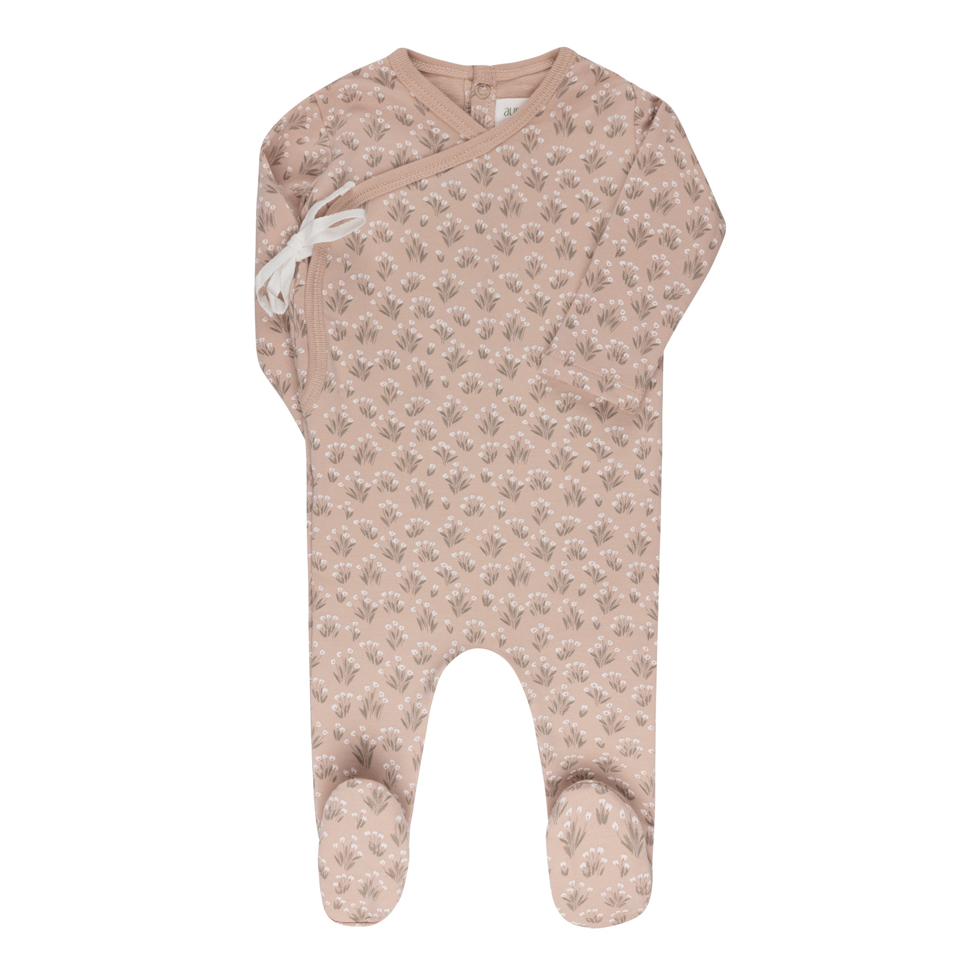French Terry Blooms Collection - Footie