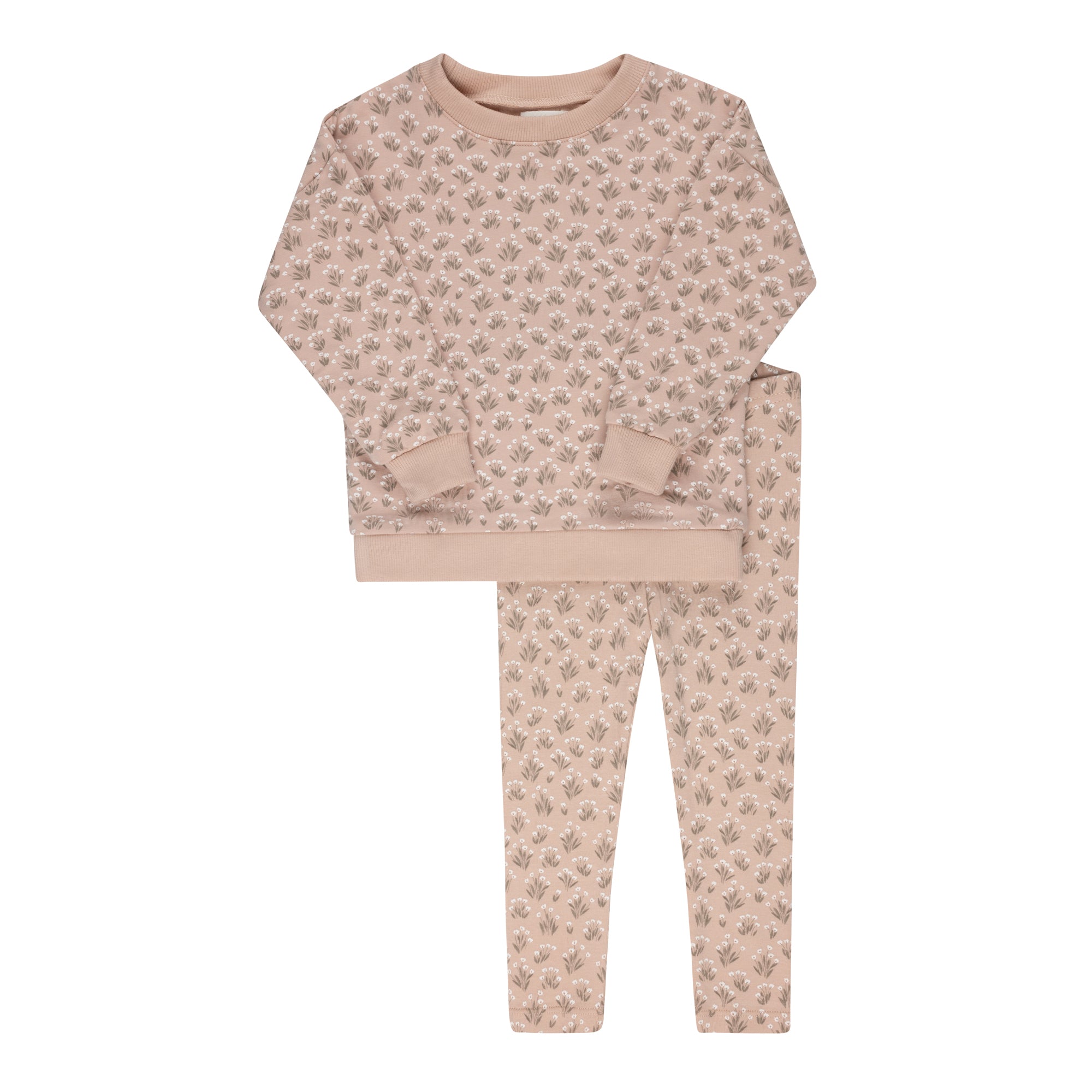 French Terry Blooms Collection - Lounge Set