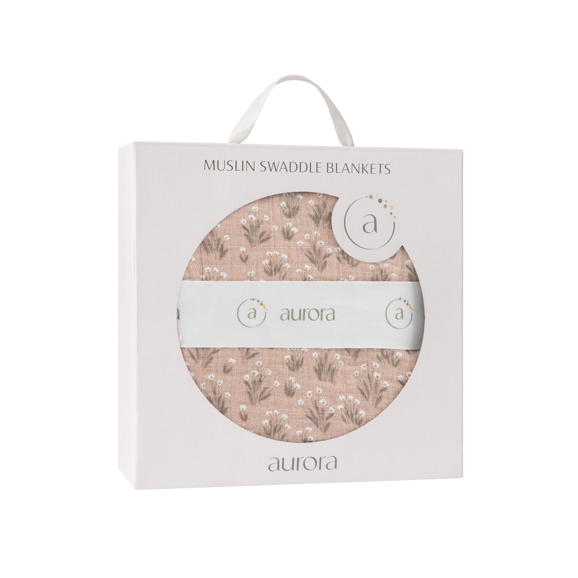French Terry Blooms Collection - Muslin Swaddle