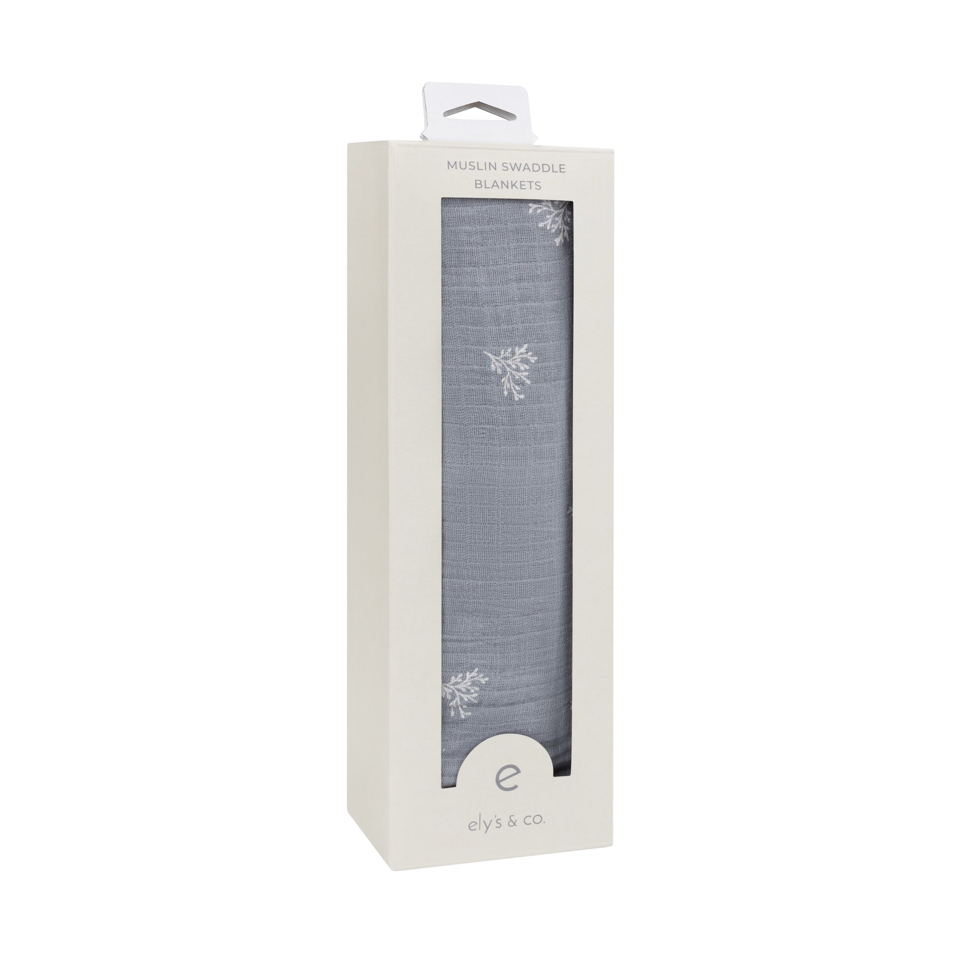 Velour Leaf Pattern Collection - Muslin Swaddle