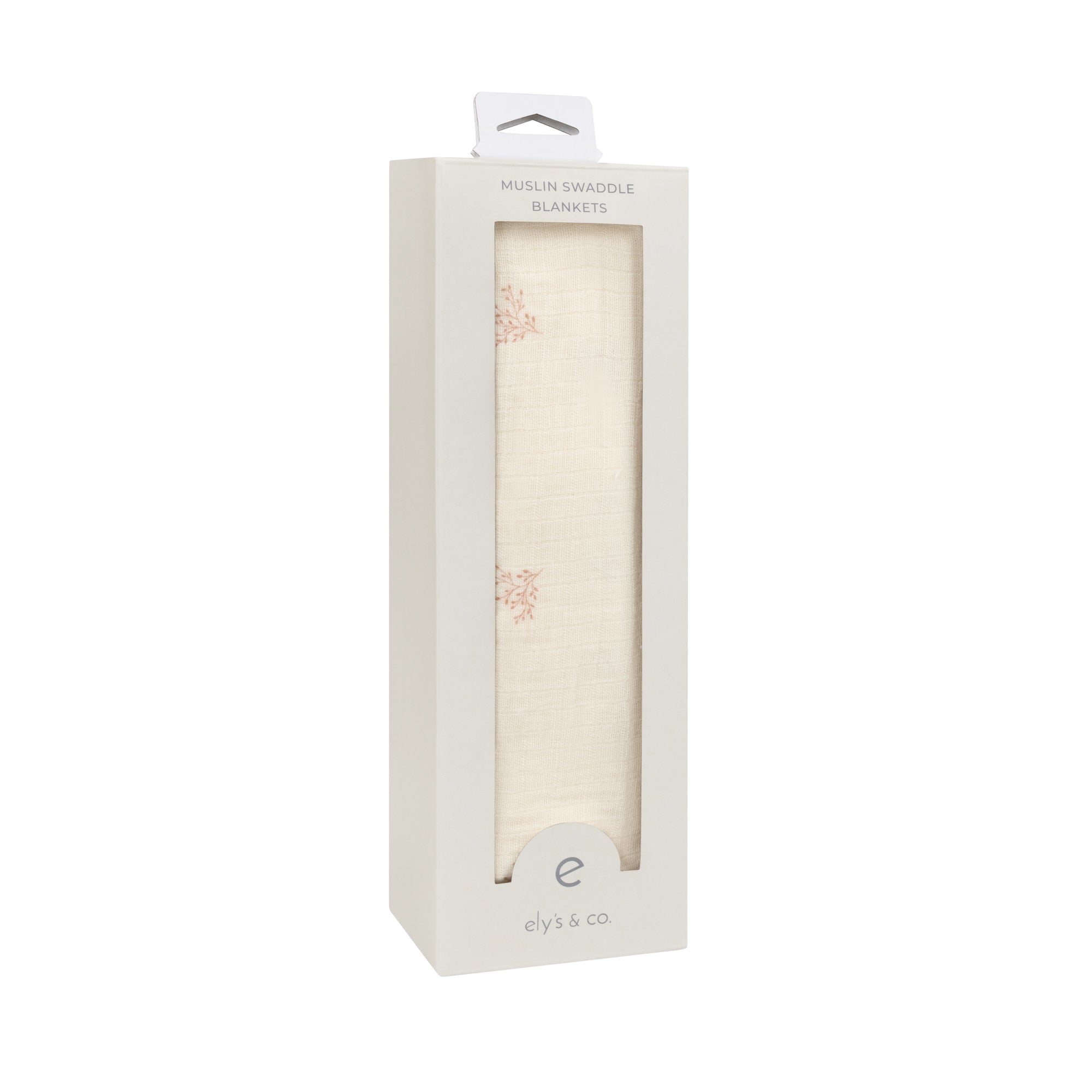 Velour Leaf Pattern Collection - Muslin Swaddle