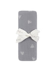 Velour Leaf Pattern Collection - Muslin Swaddle