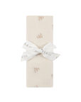 Velour Leaf Pattern Collection - Muslin Swaddle