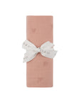 Velour Leaf Pattern Collection - Muslin Swaddle