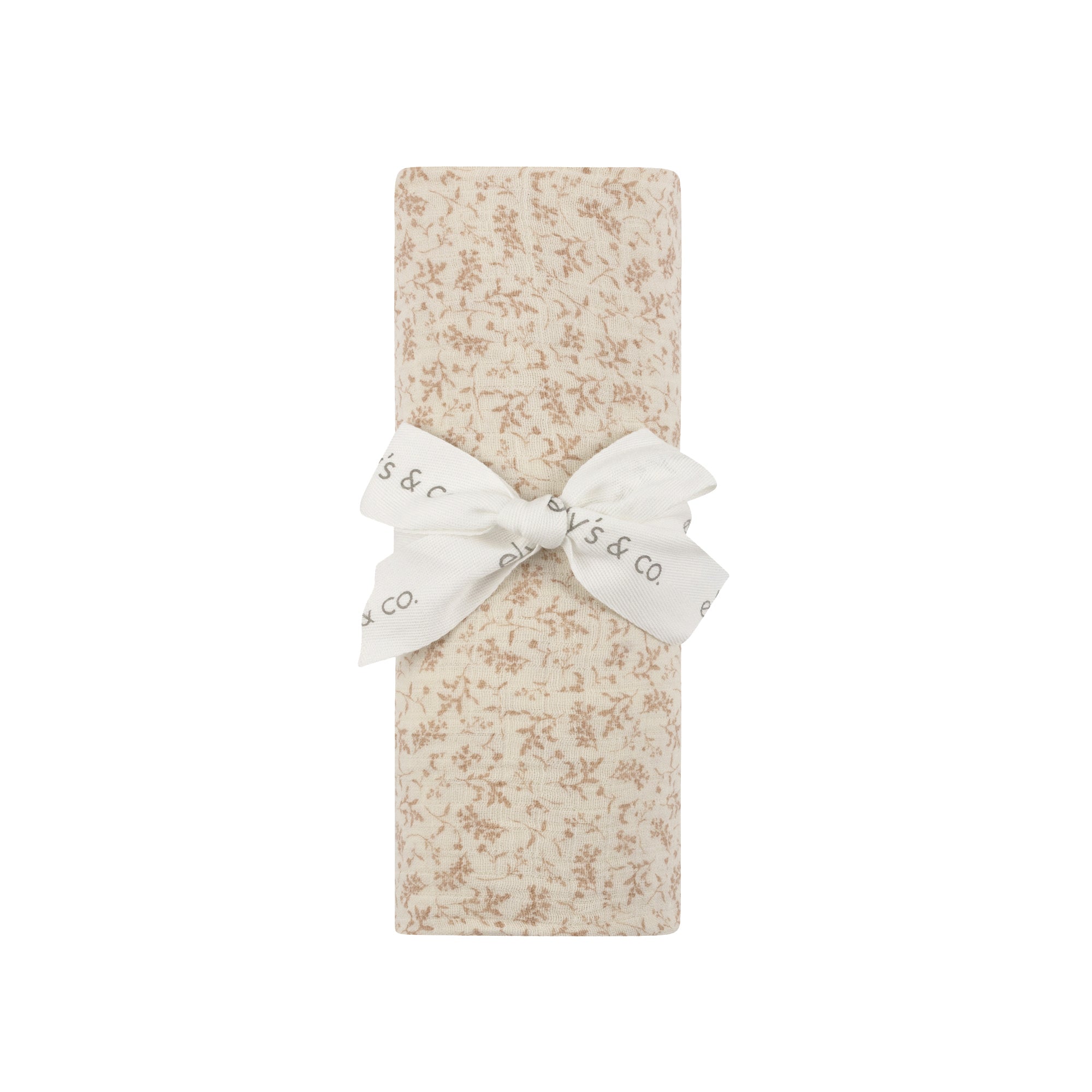 Modal French Terry Vine Collection - Muslin Swaddle
