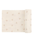 Velour Leaf Pattern Collection - Muslin Swaddle